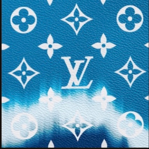 Louis Vuitton Escale Neverfull MM Blue - Picture 6 of 7